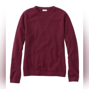 LLBean Women's Classic Cashmere Crewneck
